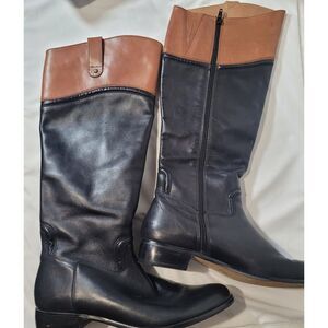 Corso Como Vibram Leather Riding Boots Women's size 10M